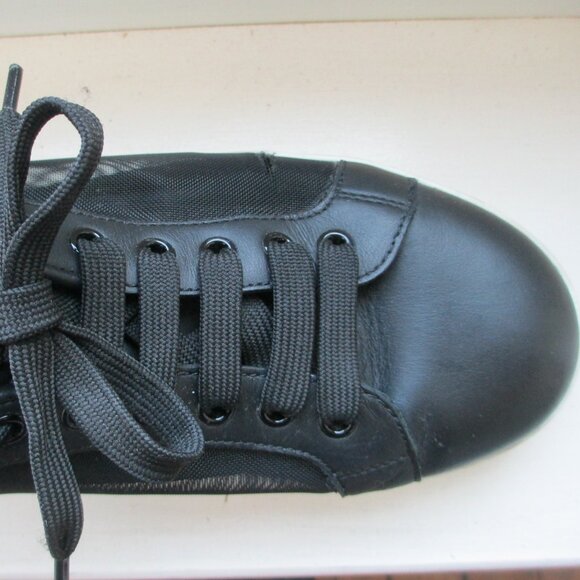 🌷DOLCE & GABBANA "PORTOFINO" SNEAKERS IN NAPPA LEATHER AND MESH - Picture 10 of 16